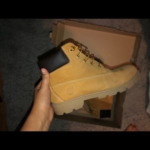 Authentic Brown Timberland Work boots